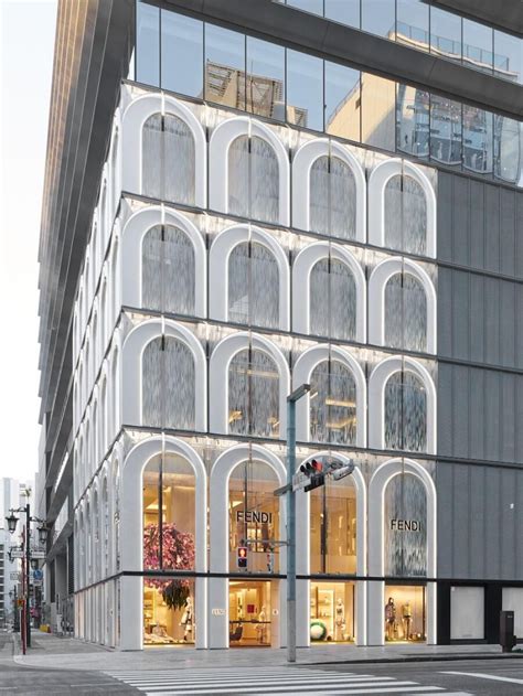 fendi flagship store architecture